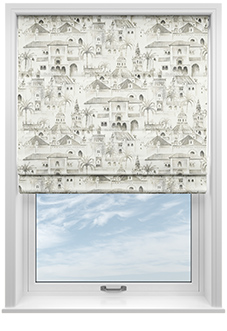 Voyage, Parchment - Roman Blind